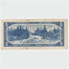 BC-39b 1954 Canada $5 Beattie-Rasminsky, R/S, Circ
