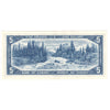BC-39b 1954 Canada $5 Beattie-Rasminsky, X/S, Uncirculated (MS60)