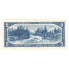 BC-39b 1954 Canada $5 Beattie-Rasminsky, X/S, AU-UNC (AU55)