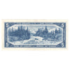 BC-39b 1954 Canada $5 Beattie-Rasminsky, X/S, Almost Uncirculated (AU50)