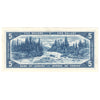 BC-39b 1954 Canada $5 Beattie-Rasminsky, R/X, AU-UNC (AU55)