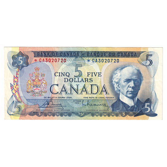 BC-48aA 1972 Canada $5 Bouey-Rasminsky, *CA Below 3.28M, VF