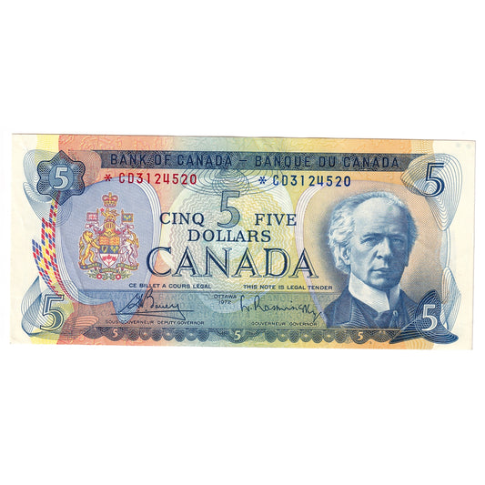 BC-48aA 1972 Canada $5 Bouey-Rasminsky, *CD, EF