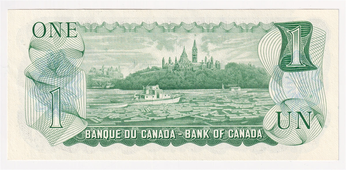 BC-46a-i 1973 Canada $1 Lawson-Bouey, AAB, Uncirculated (MS60)