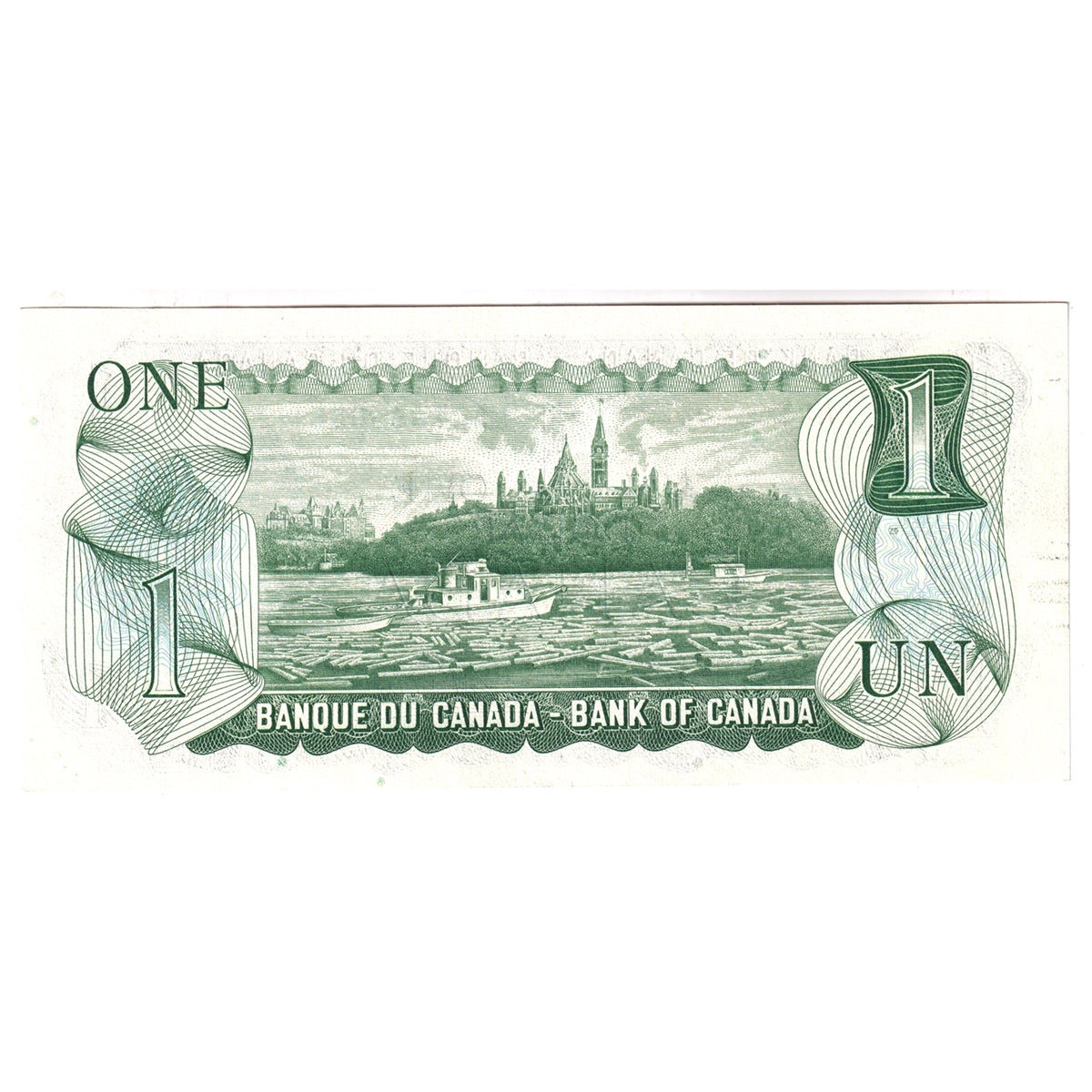 BC-46a-i 1973 Canada $1 Lawson-Bouey, ACT, Uncirculated (MS60)