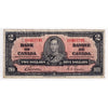 BC-22b 1937 Canada $2 Gordon-Towers, E/B, F-VF (F15)