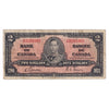 BC-22b 1937 Canada $2 Gordon-Towers, E/B, Very Good (VG8)