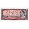 BC-38a 1954 Canada $2 Beattie-Coyne, T/B, Very Fine (VF20)