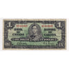 BC-21c 1937 Canada $1 Gordon-Towers, S/A, F-VF