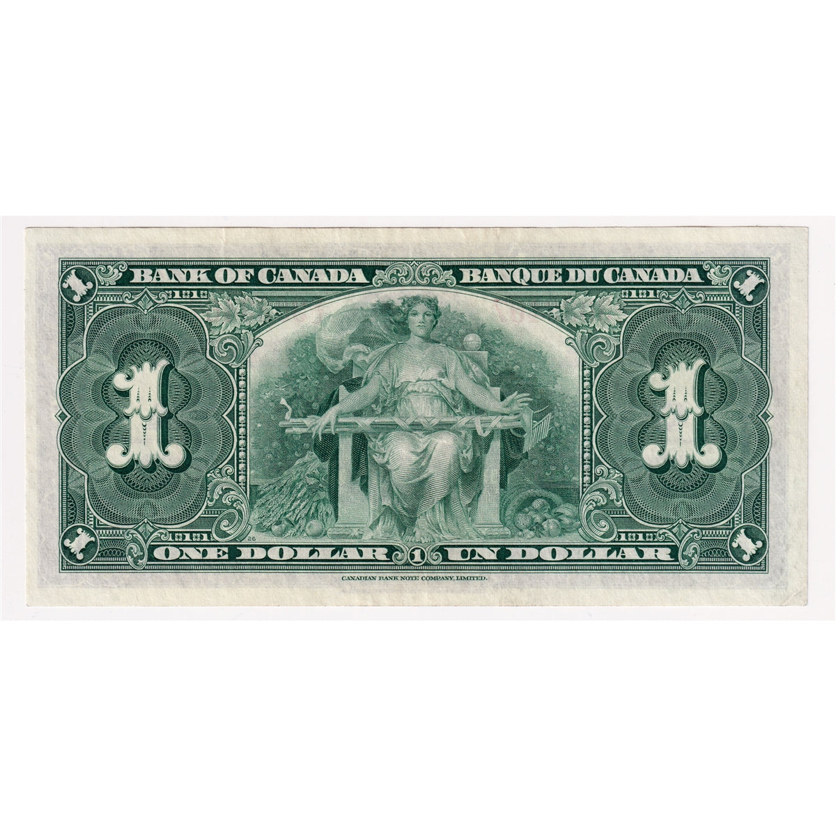BC-21c 1937 Canada $1 Gordon-Towers, O/L, EF-AU (EF45)