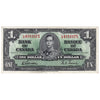 BC-21c 1937 Canada $1 Gordon-Towers, L/M, Extra Fine (EF40)