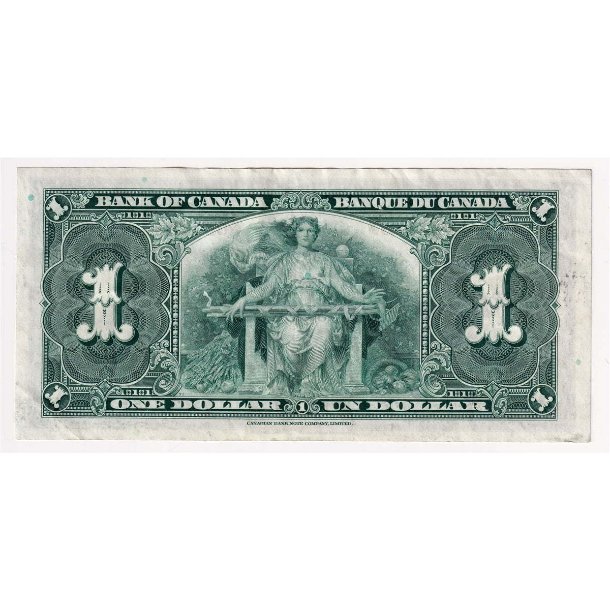 BC-21d 1937 Canada $1 Coyne-Towers, D/N, EF-AU (EF45)