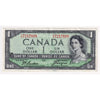 BC-29a 1954 Canada $1 Coyne-Towers, Devil's Face, H/A, Extra Fine (EF40)