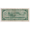 BC-29b 1954 Canada $1 Beattie-Coyne, Devil's Face, N/A, VG-F (VG10)