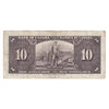 BC-24c 1937 Canada $10 Coyne-Towers, B/T, Circ