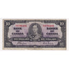 BC-24c 1937 Canada $10 Coyne-Towers, K/T, Circ