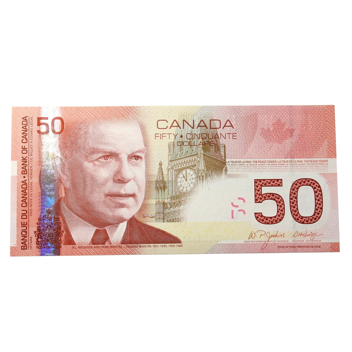 BC-65a 2004 Canada $50 Jenkins-Dodge, AHA, Choice Uncirculated (CUNC63)