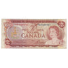 BC-47aA 1974 Canada $2 Lawson-Bouey, Two Letter, *BJ, Very Good (VG8)