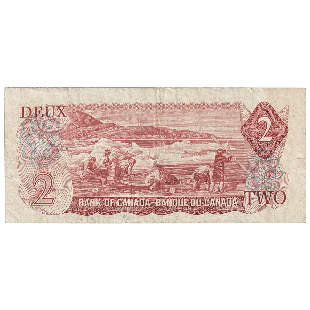 BC-47aA 1974 Canada $2 Lawson-Bouey, Two Letter, *RE, F-VF (F15)