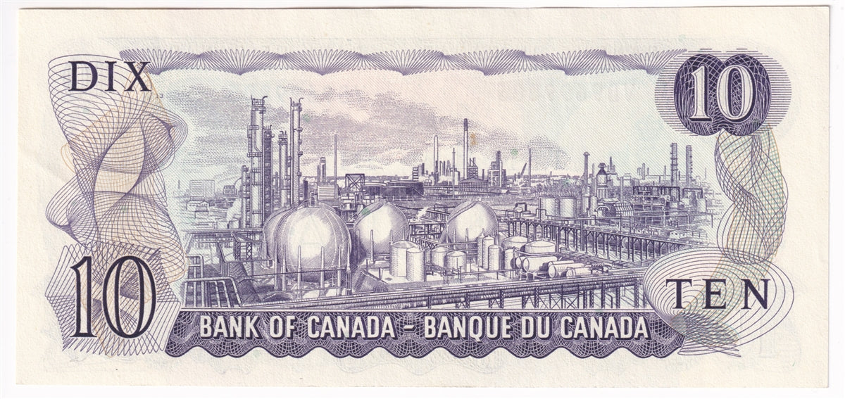 BC-49c 1971 Canada $10 Lawson-Bouey, VD, AU-UNC (AU55)
