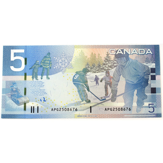 BC-67a 2006 Canada $5 Jenkins-Dodge, APG, Choice Uncirculated (CUNC63)