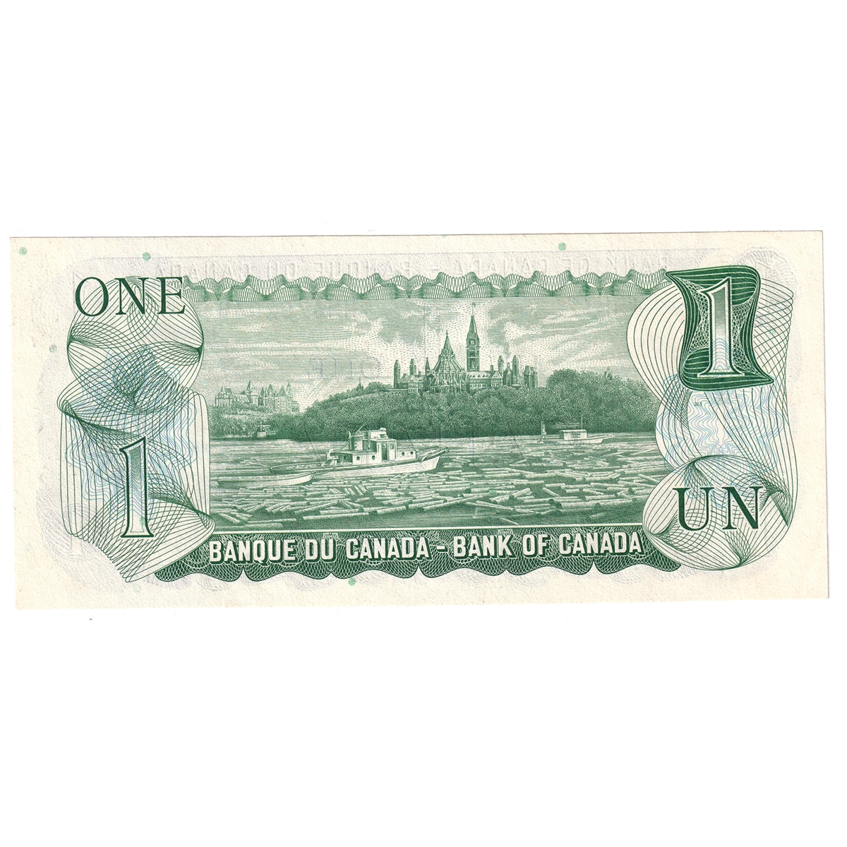 BC-46aA 1973 Canada $1 Lawson-Bouey, *MM, AU-UNC (AU55)