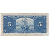 BC-23b 1937 Canada $5 Gordon-Towers, M/C, F-VF