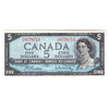 BC-39b 1954 Canada $5 Beattie-Rasminsky, T/S, Uncirculated (MS60)