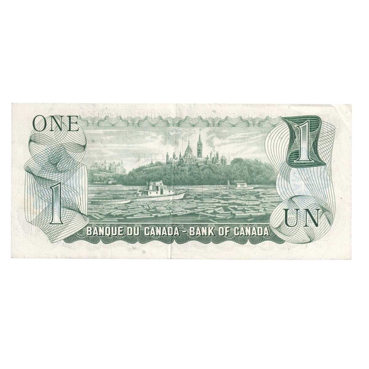 BC-46aA 1973 Canada $1 Lawson-Bouey, *IV, EF