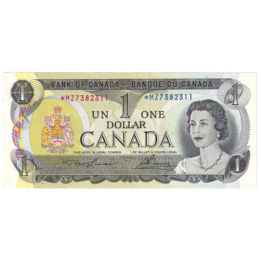 BC-46aA 1973 Canada $1 Lawson-Bouey, *MZ, AU
