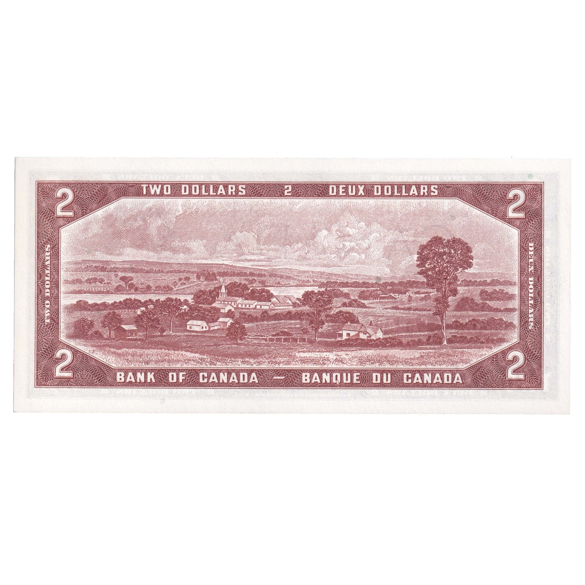 BC-38a 1954 Canada $2 Beattie-Coyne, X/B, Choice Uncirculated (CUNC63)