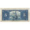 BC-23b 1937 Canada $5 Gordon-Towers, J/C, Fine (F12)