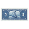 BC-23b 1937 Canada $5 Gordon-Towers, O/C, AU-UNC (AU55)