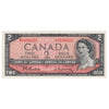 BC-38b 1954 Canada $2 Beattie-Rasminsky, B/R, VF-EF (VF30)
