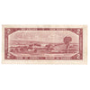 BC-38b 1954 Canada $2 Beattie-Rasminsky, C/R, Almost Uncirculated (AU50)