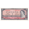 BC-38b 1954 Canada $2 Beattie-Rasminsky, C/R, VF-EF (VF30)