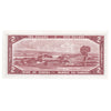 BC-38b 1954 Canada $2 Beattie-Rasminsky, F/R, AU-UNC (AU55)