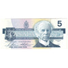 BC-56c 1986 Canada $5 Bonin-Thiessen, GOE, UNC