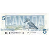 BC-56c 1986 Canada $5 Bonin-Thiessen, GPL, Uncirculated (MS60)
