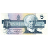 BC-56c 1986 Canada $5 Bonin-Thiessen, GPL, Uncirculated (MS60)