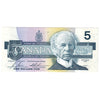 BC-56c-i 1986 Canada $5 Bonin-Thiessen, ANA, AU-UNC