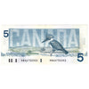 BC-56c-i 1986 Canada $5 Bonin-Thiessen, ANH, AU-UNC (AU55)