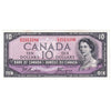BC-40a 1954 Canada $10 Beattie-Coyne, P/D, Choice Uncirculated (CUNC63)