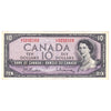 BC-40b 1954 Canada $10 Beattie-Rasminsky, L/V, Extra Fine (EF40)