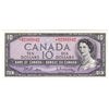 BC-40bA 1954 Canada $10 Beattie-Rasminsky, *B/D, Uncirculated (MS60)