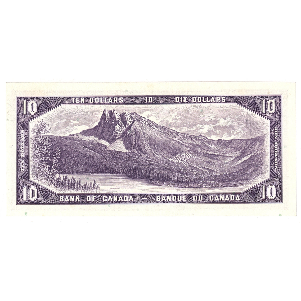 BC-40bA 1954 Canada $10 Beattie-Rasminsky, *B/D, Uncirculated (MS60)