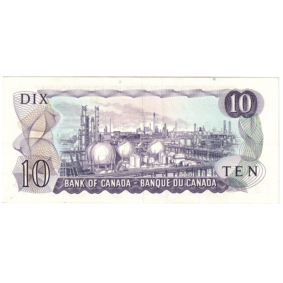 BC-49b 1971 Canada $10 Bouey-Rasminsky, DV, Extra Fine (EF40)