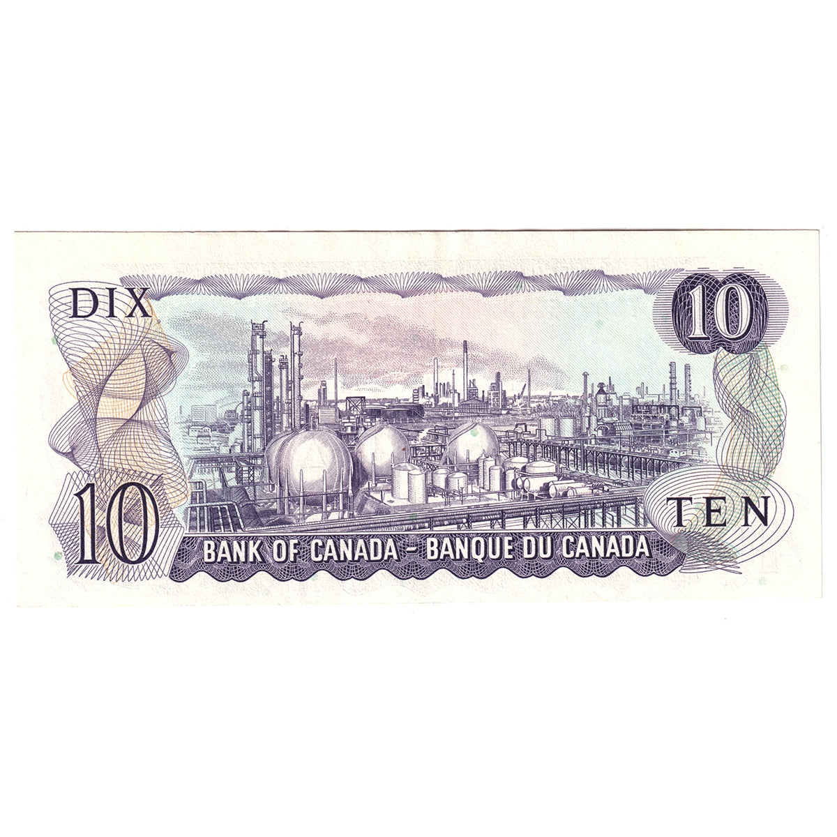 BC-49c 1971 Canada $10 Lawson-Bouey, TS, Almost Uncirculated (AU50)