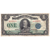 DC-25h 1923 Dominion $1 McCavour-Saunders, Blue Seal, Group Two, Series A, Very Fine (VF20)