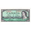 BC-37c 1954 Canada $1 Bouey-Rasminsky, M/F, Extra Fine (EF40)